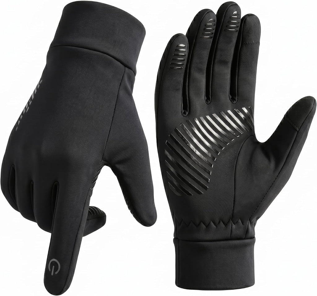 Winter Gloves Men Women: Soft Thermal Touch Screen Running Gloves