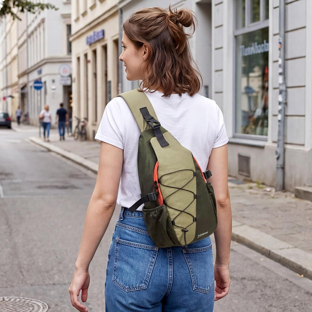 G4Free RFID Blocking Sling Bag for Men Women, Crossbody Bags Hiking Travel