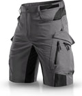 XKTTAC Men's Hiking Cargo Shorts: 4-Way Stretch with 6 Secure Pockets