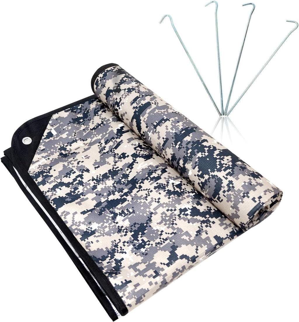 LYN Heavy Duty Emergency Blanket Survival Gear Waterproof Insulated Blanket Emergency Tarp for Camping, Hiking, Bushcraft