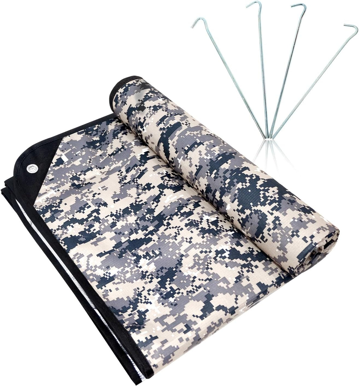 LYN Heavy Duty Emergency Blanket Survival Gear Waterproof Insulated Blanket Emergency Tarp for Camping, Hiking, Bushcraft