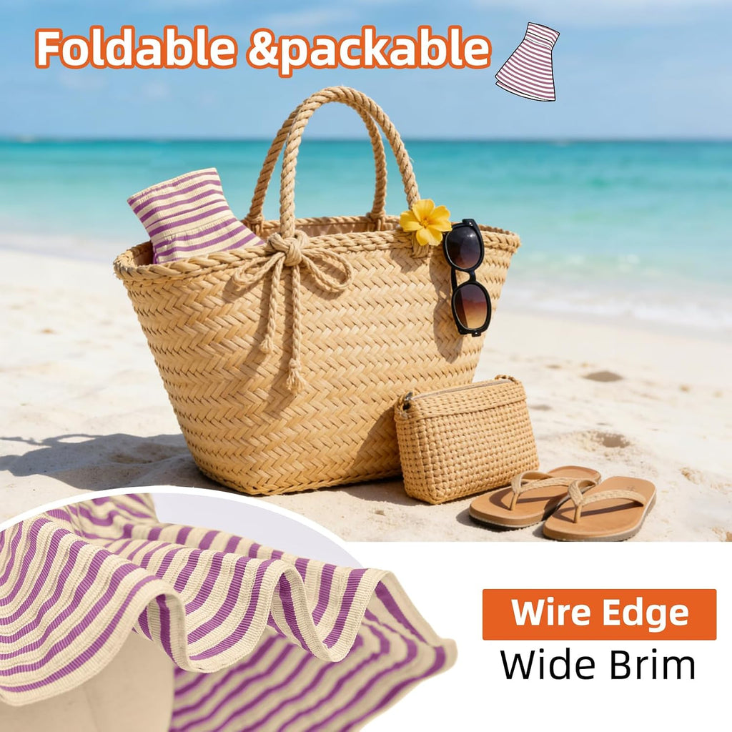 Sun Hat for Men Women UV Protection Wide Brim Fishing Hats Breathable UPF 50+ Boonie Bucket Hats Beach Safari Hiking Garden