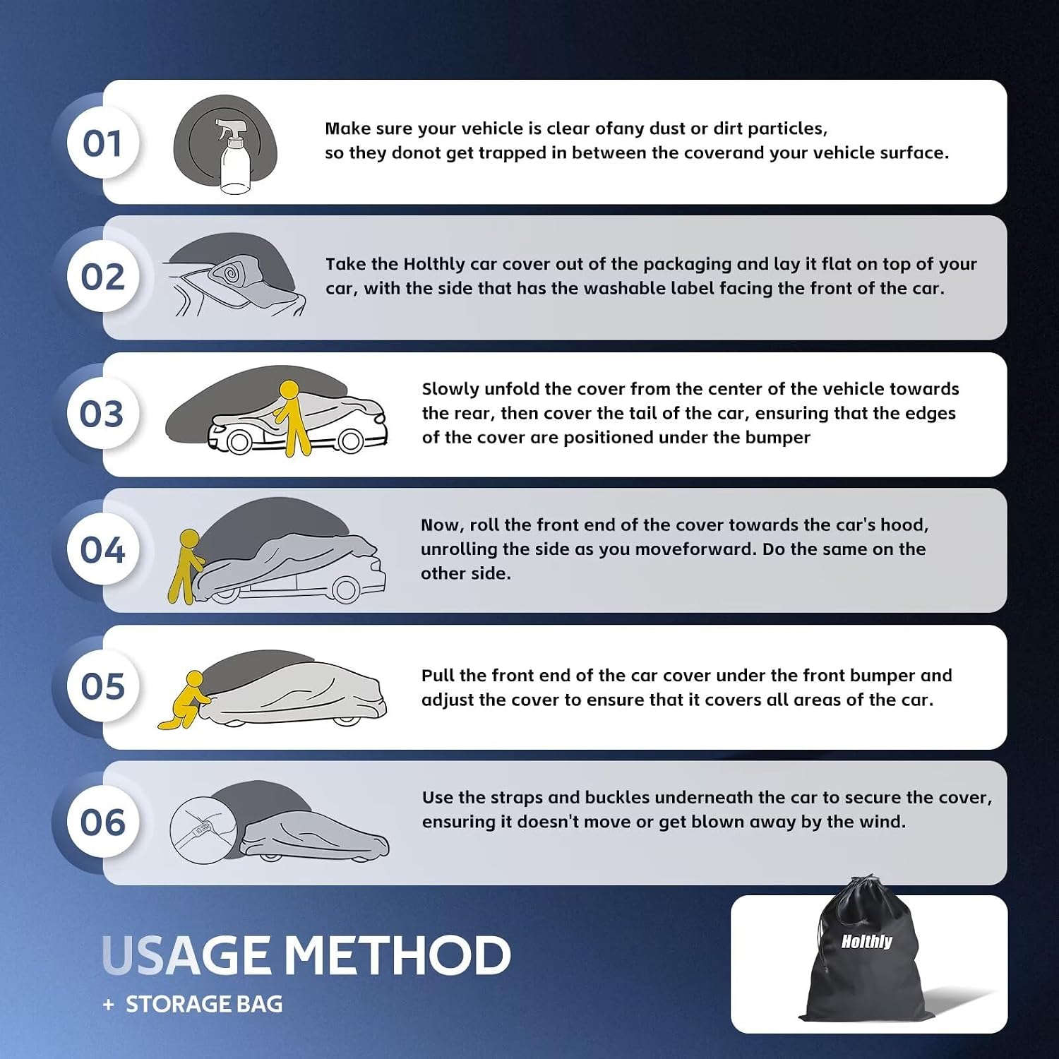 Sedan Car Cover Custom Fit Jaguar S-Type 1999-2008, 100% Waterproof Breathable Outdoor Car Covers, Sun Rain Dust Snow Protection. (Ships from US Warehouse, Arrive Within 3-7 Days)