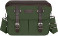 MOSISO Camera Case Crossbody Shoulder Messenger Photography Bag, Army Green