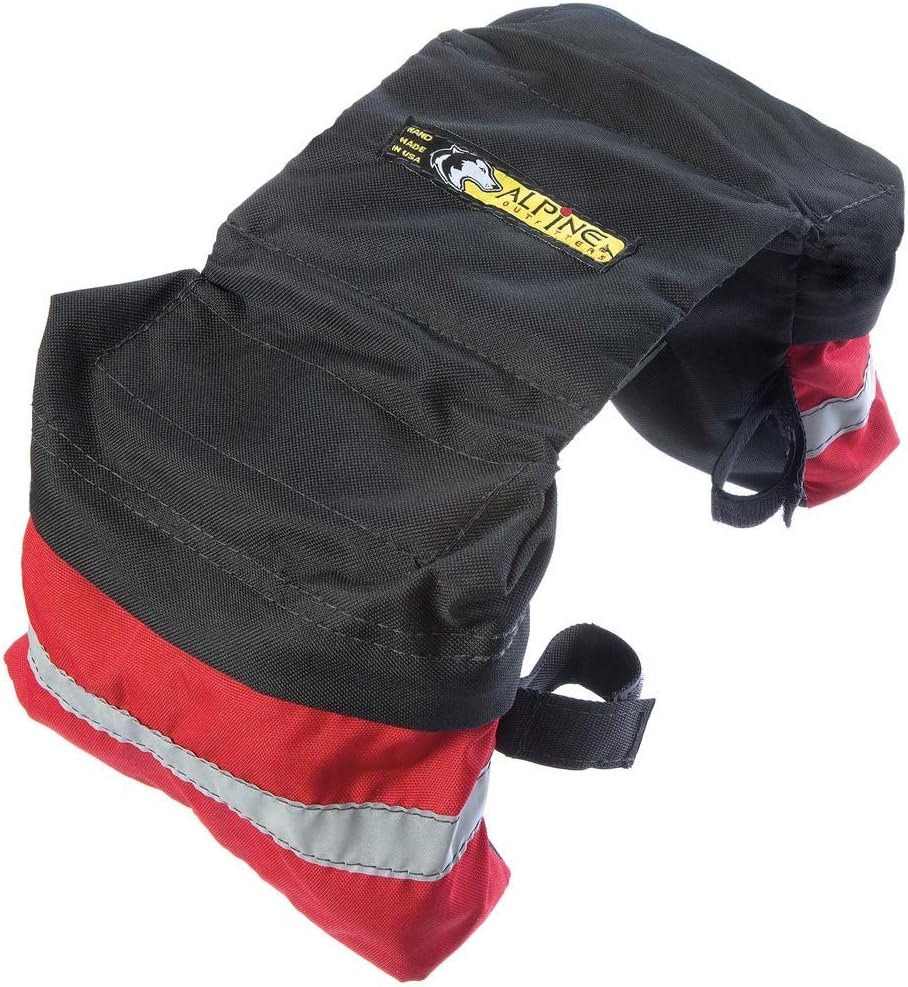 Alpine Outfitters Adventure Trekking Trail Backpack for Dogs. For Use with Urban Trail Harness for Hiking, Walking and Exploring. Handmade in the USA! (Large Blue)