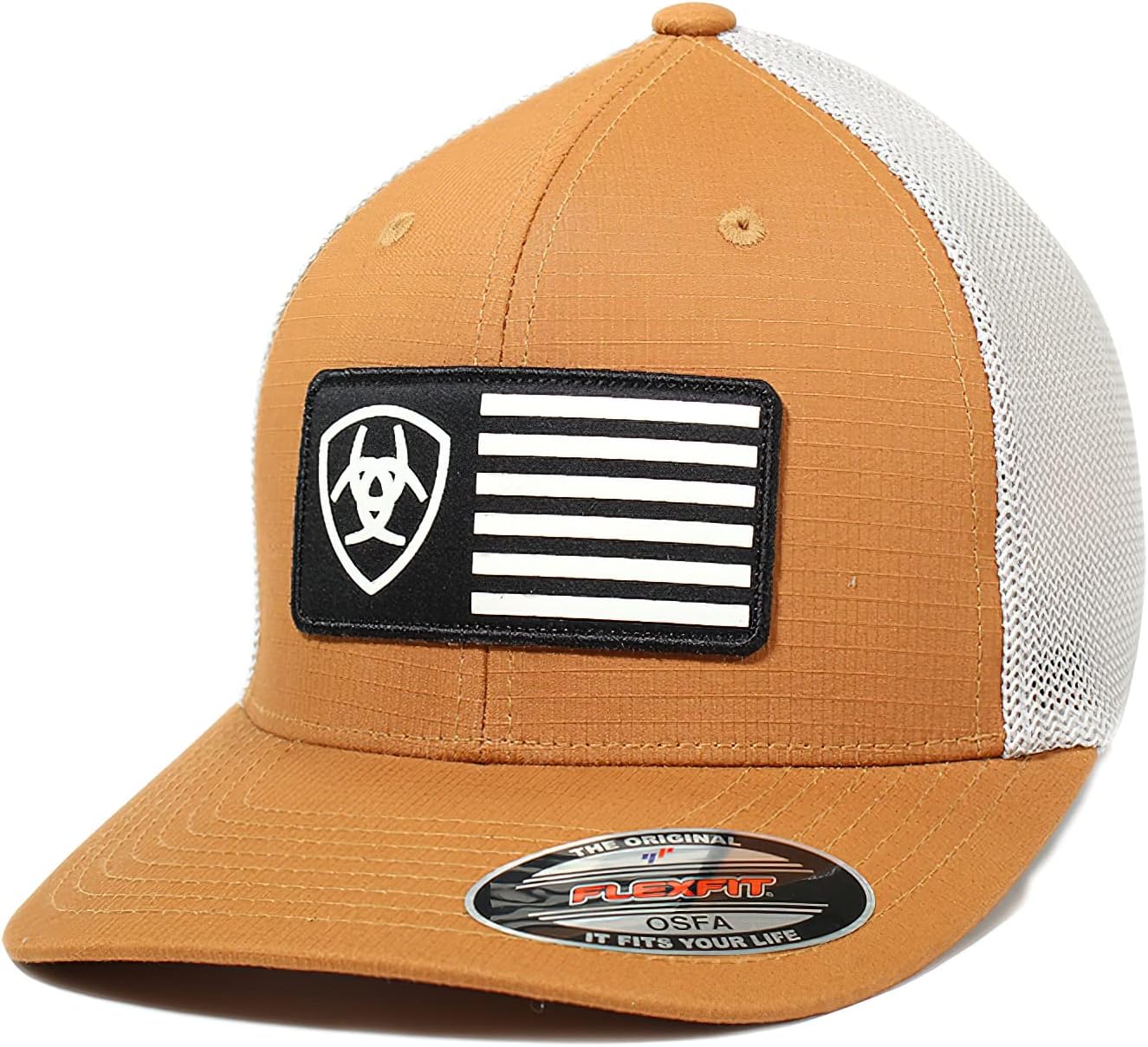 ARIAT Men's Ff OSFM Flag Cap, Tan