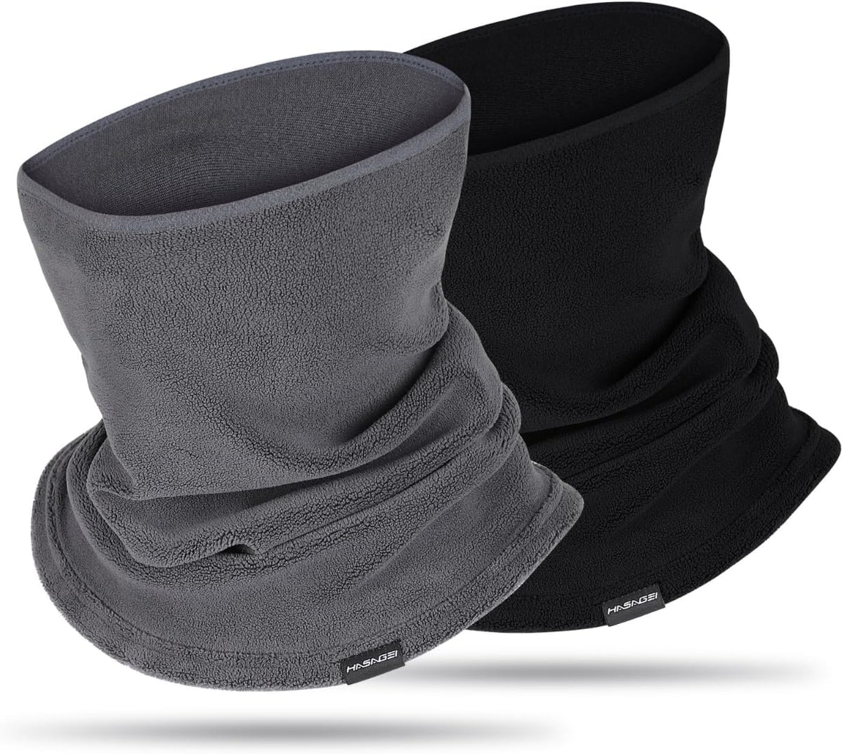 GXCROR Winter Neck Warmer Fleece Neck Gaiter for Skiing Motorcycle Bike Jogging Running Outdoor Sports for Men & Women