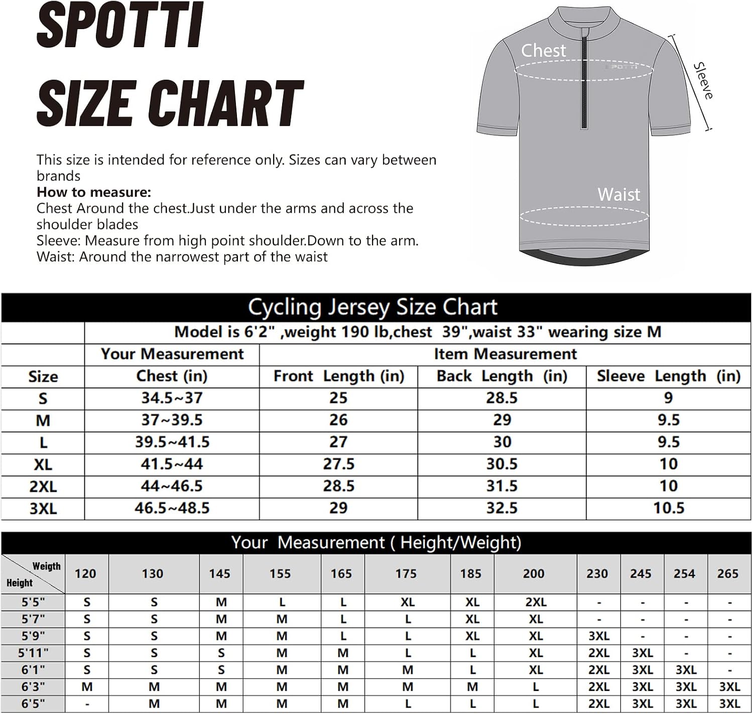 Spotti Men's Cycling Jersey Short Sleeve Half-Zip Bike Shirt, 4 Pockets