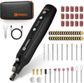 HARDELL Mini Cordless Rotary Tool Kit, 5-Speed for 3D Printer Sanding