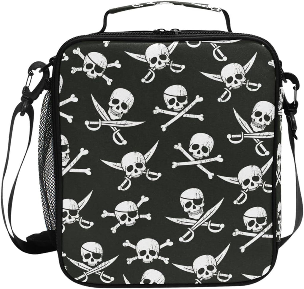 Hockey Lunch Box Insulated Lunch Bag Cooler Tote Bag
