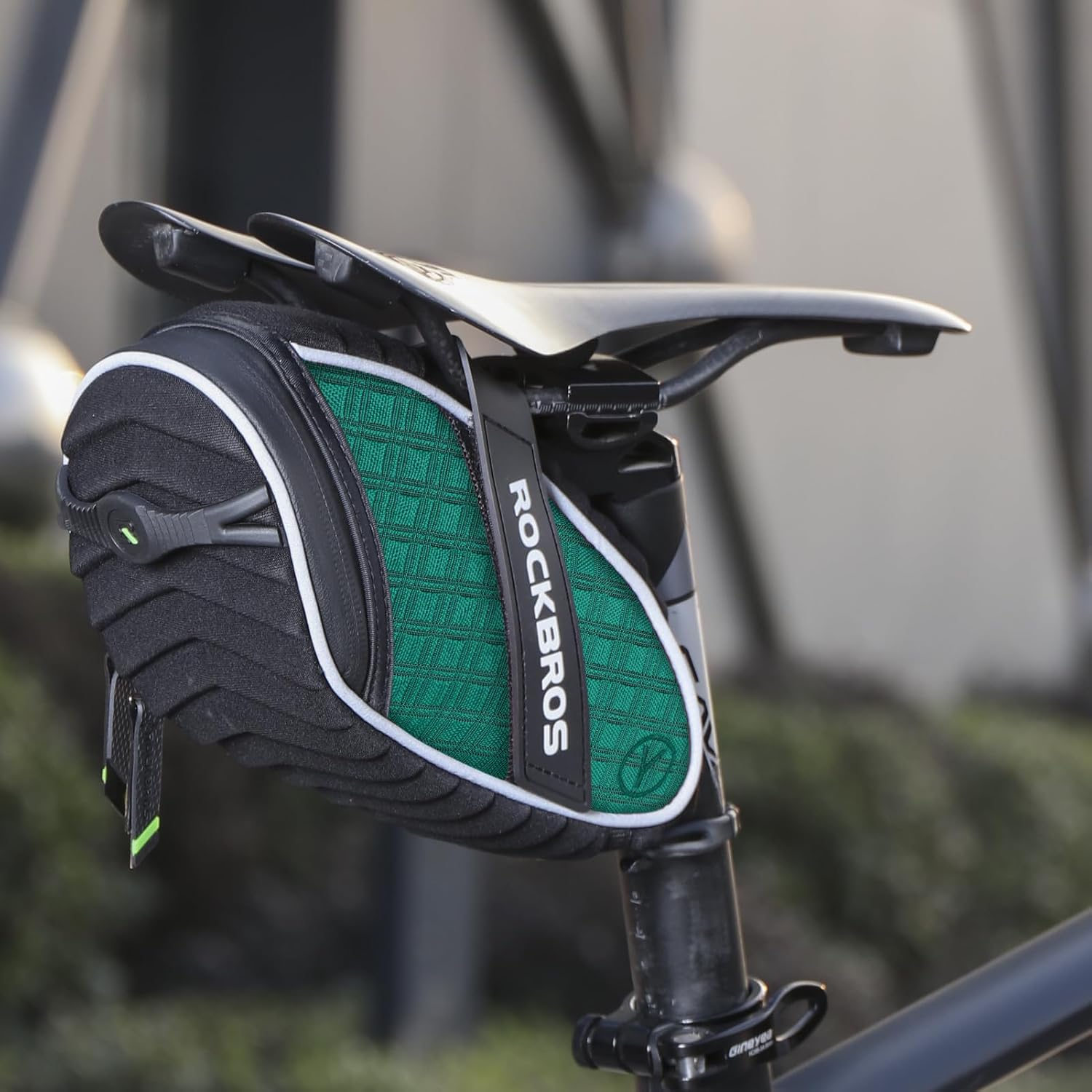 ROCKBROS Bike Saddle Bag Under Seat Bicycle Seat Bag 3D Shell for MTB/Road