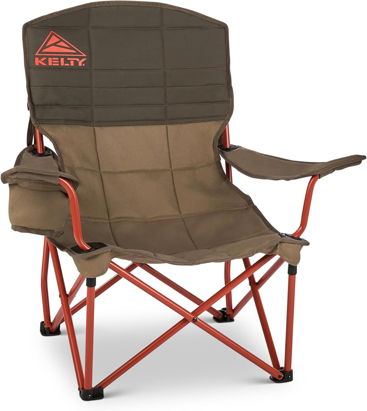 Kelty Lowdown Folding Chair, Camping Seat for Backyard Parties, Soccer Saturdays, Concerts, Beach, Tailgating (Lake)