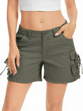 Women's Cargo Hiking Shorts, Lightweight with Pockets