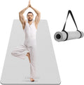 CAMBIVO Extra Wide Yoga Mat for Women and Men (72"/84"x 32"x 1/4") TPE Workout Mat, Non-slip Large Exercise Fitness Mat for Yoga, Pilates, Workout