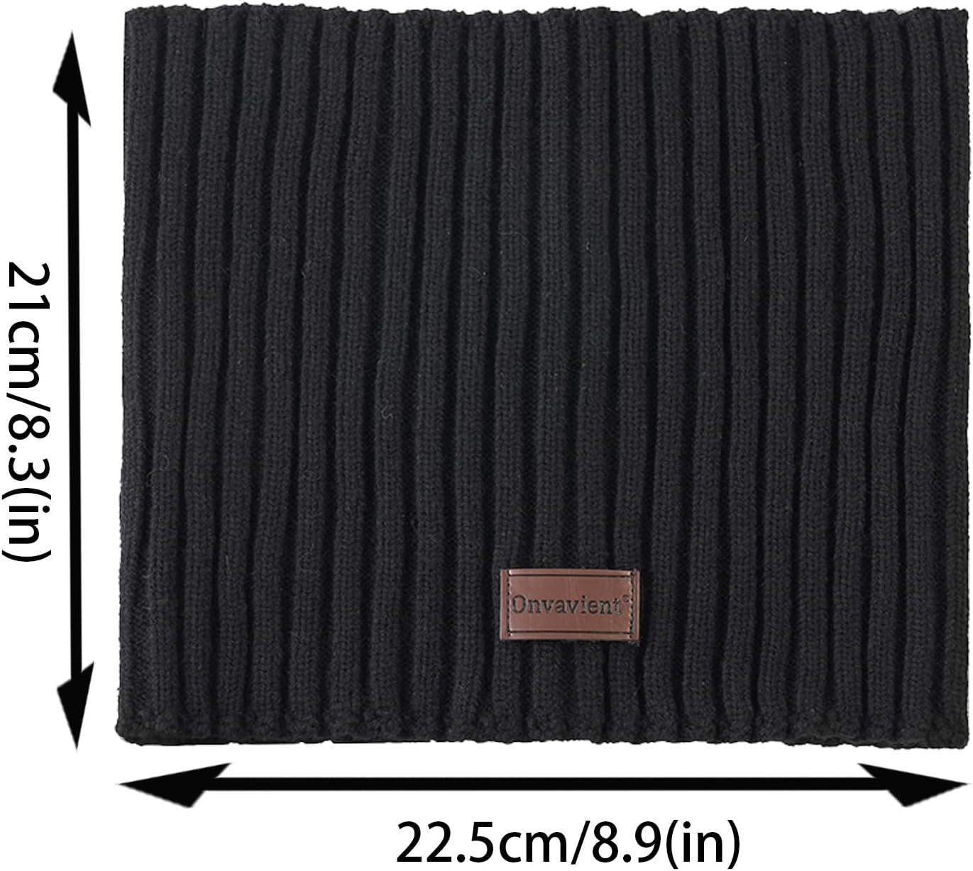 Winter Neck Warmer Scarf Neck Gaiter for Men Women, Windproof Neck Warmer Ski, Tube Circle Neck Scarves