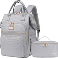 Weitars Lunch Backpack for Women,15.6 Inch Laptop Backpacks with Lunch Box