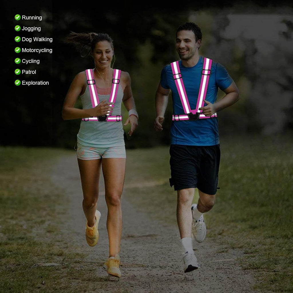 Reflective Vest Running Gear, 2-10Pack High Visible Safety VES