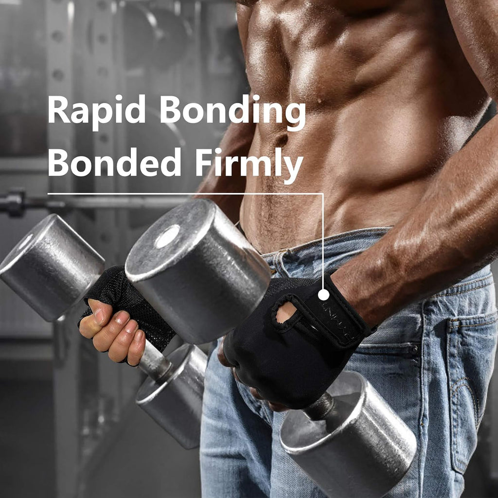 Workout Gloves for Women Men, Weight Lifting Gloves Padded, Full Palm Grip