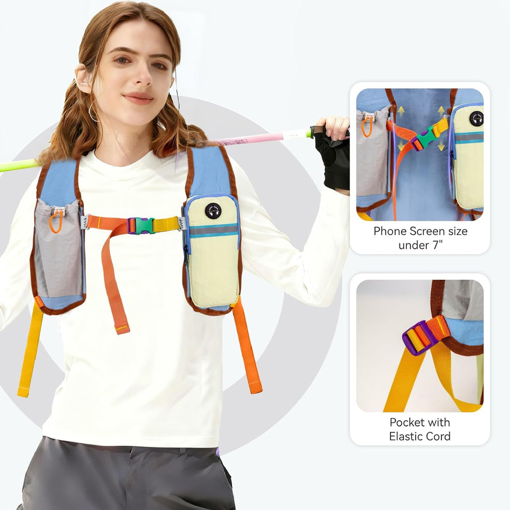 Small Hiking Backpack Travel Daypack 15L Colorful Lightweight Packable Foldable Casual Backpack for Women Men