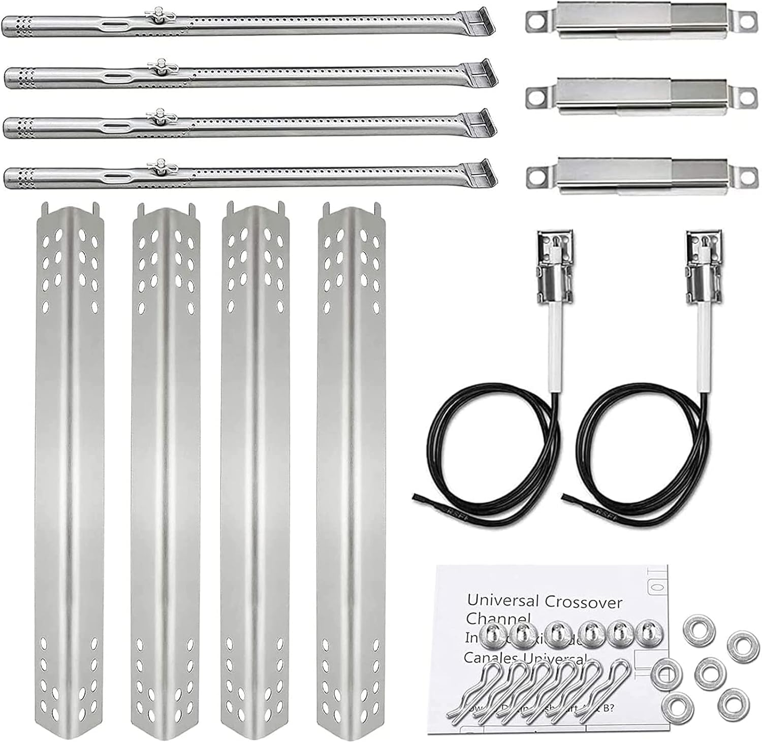 Utheer Grill Replacement Parts for Charbroil Performance 4 Burner 463342119