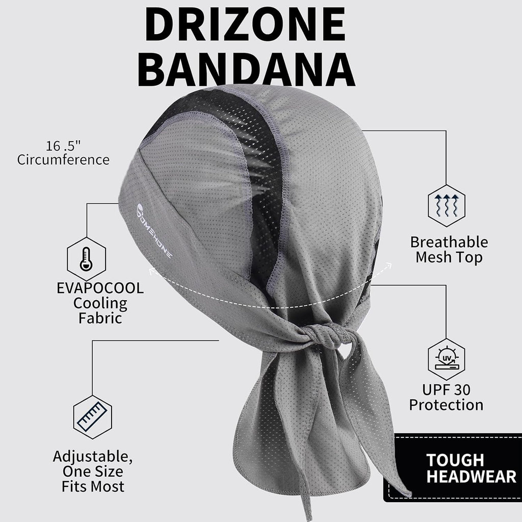 Men's Breathable Cycling Bandanas Outdoor Sweat-wicking Cycling Caps Motorcycle Helmet Liners