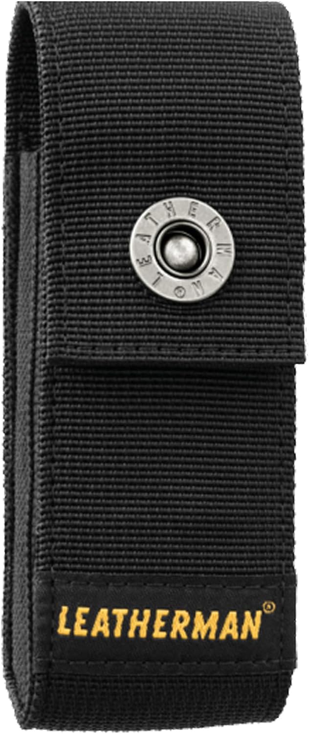 LEATHERMAN Premium Nylon Sheath, 3.25-4.5 Inch Multi-Tools, Black, Medium
