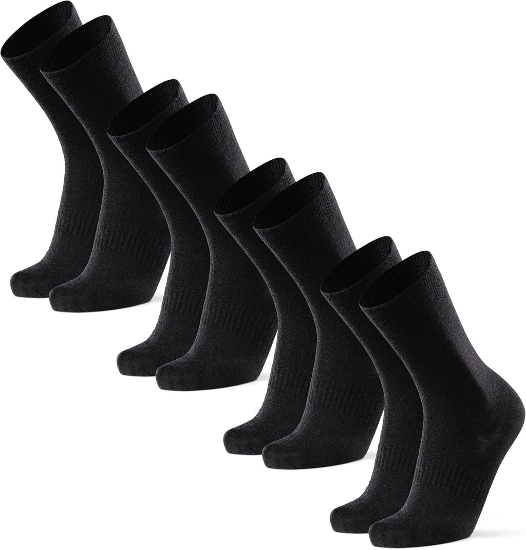 DANISH ENDURANCE Hiking Liner Socks, 2 & 4-Pack