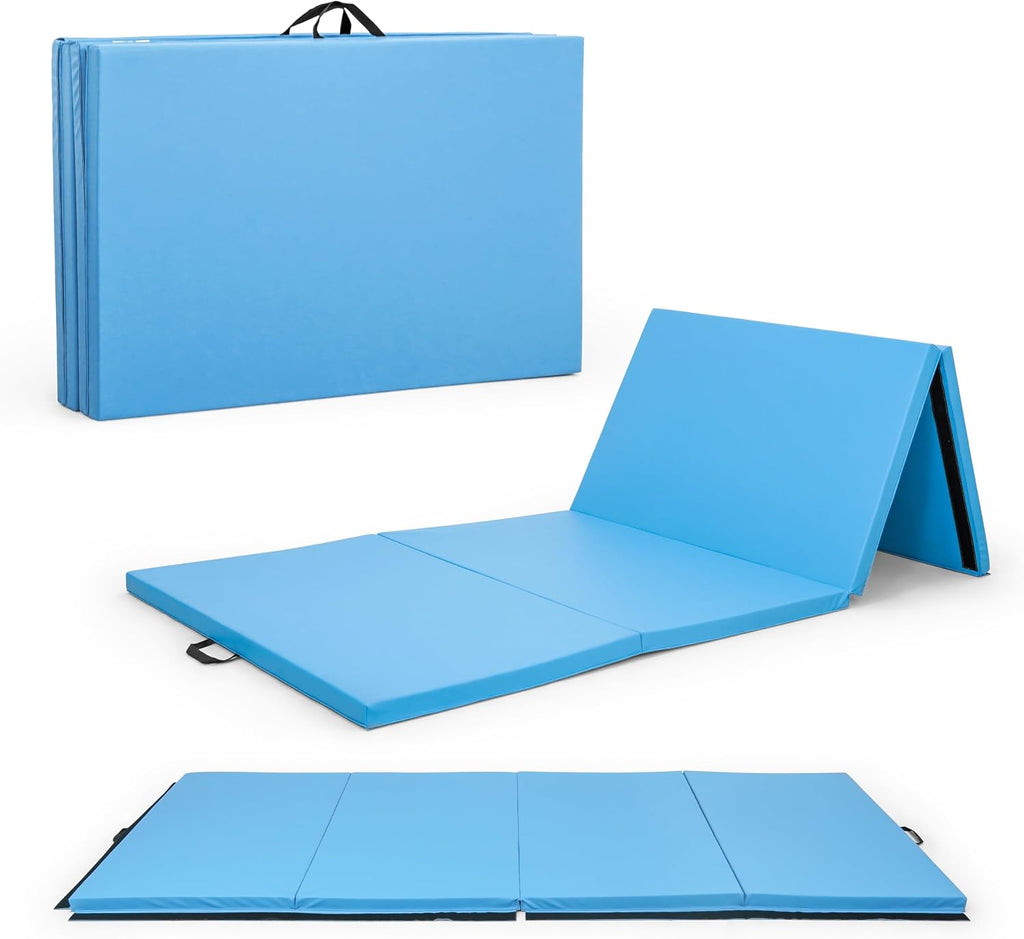 CAP Barbell All Purpose Folding Anti Tear Exercise Training Aerobic Fitness Gym & Gymnastics Balance Mat |2" Thick - Multiple Sizes and Colors