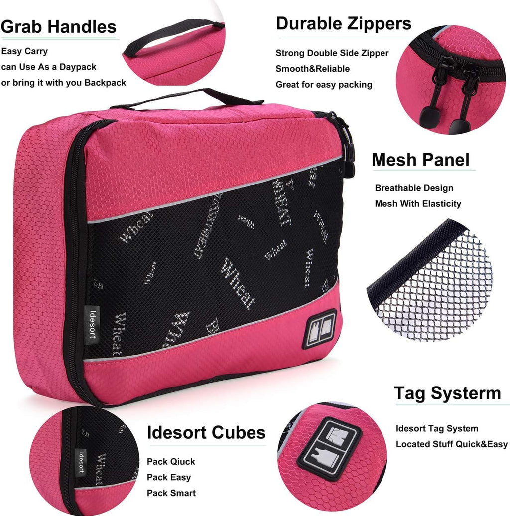 Packing Cubes large Luggage Organizers Bags For Travel Organizing Clothes