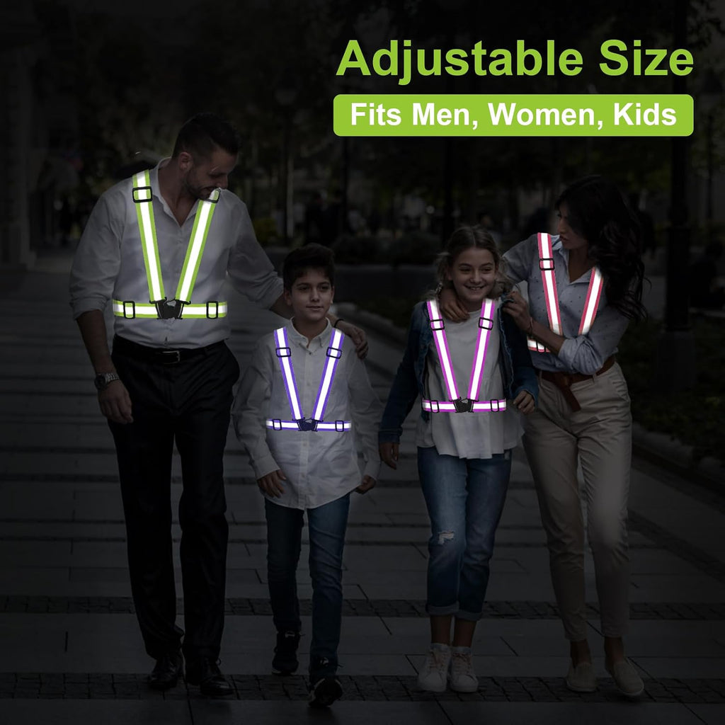 Reflective Vest Running Gear, 2-10Pack High Visible Safety VES