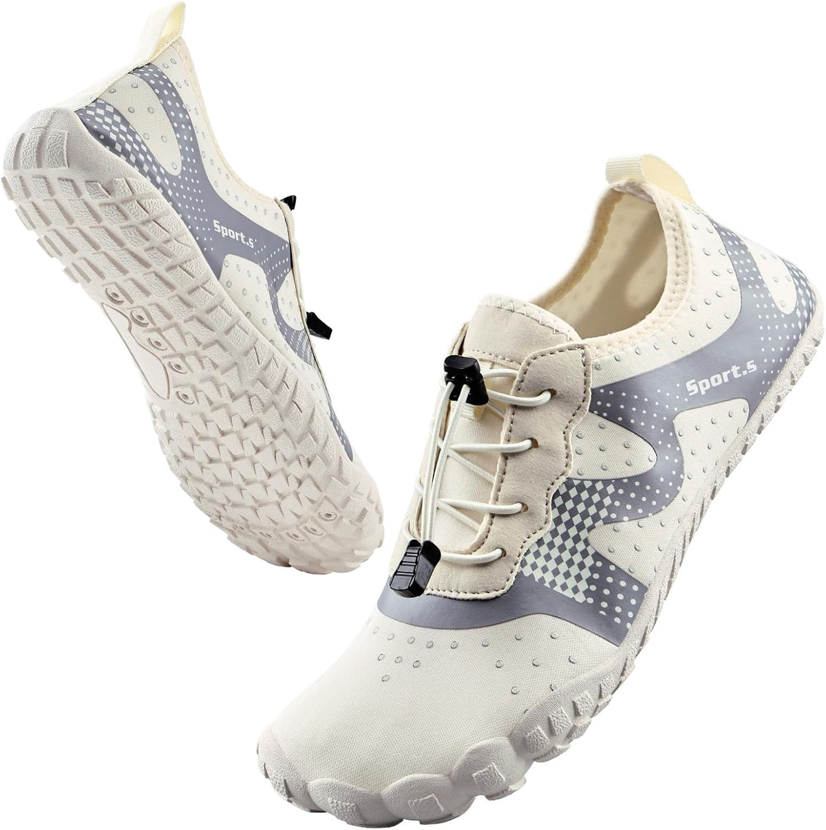 Water Shoes for Men Barefoot Quick-Dry Aqua Sock Outdoor Athletic Sport Shoes for Kayaking, Boating, Hiking, Surfing, Walking