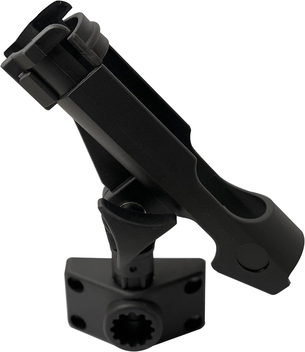 2 Pack Baitcaster/Spinning Rod Holder with Side Deck Mount