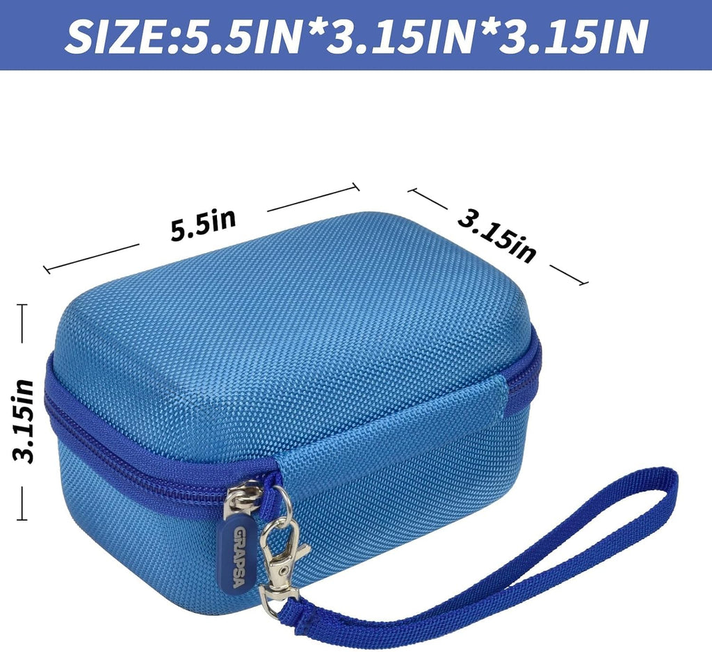 Digital Camera Case for Travelers & Vloggers, Case Only, Blue