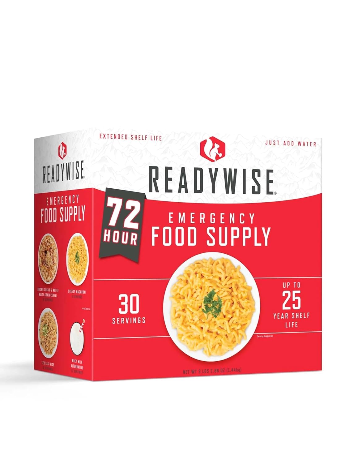 READYWISE Emergency Food Supply Meals 72 Hour Survival Kit, 30 Servings