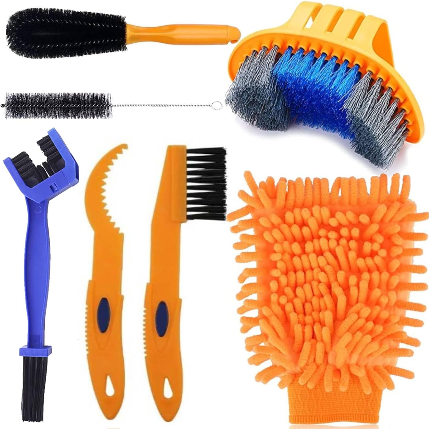 Bike Cleaning Brush Tool Kit