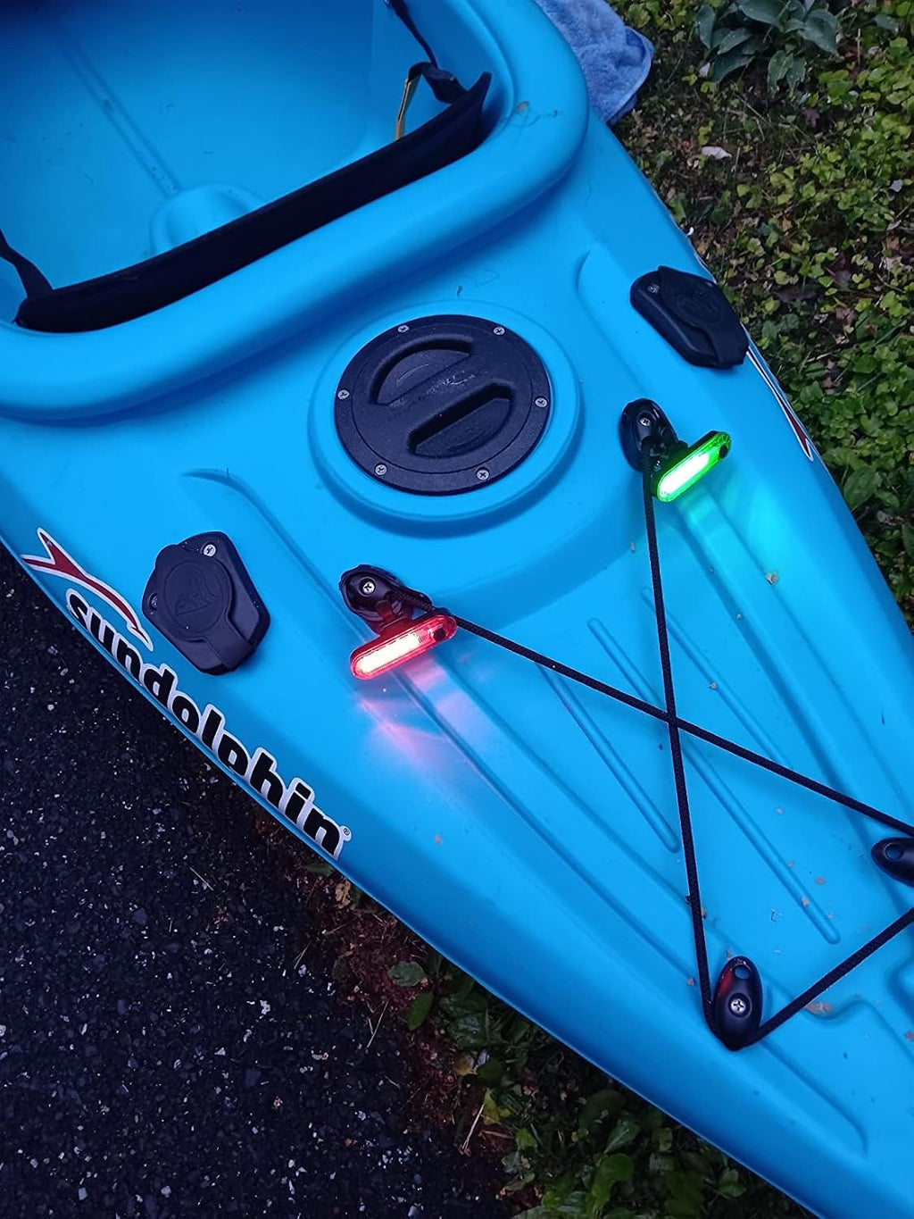 Kayak Navigation Lights Stern Lights Battery Operated, Waterproof Kayak Lights For Night Kayaking, Paddle Board Lights, Marine Safety Lights For Pontoon Boat, Bass Boat, Dinghy