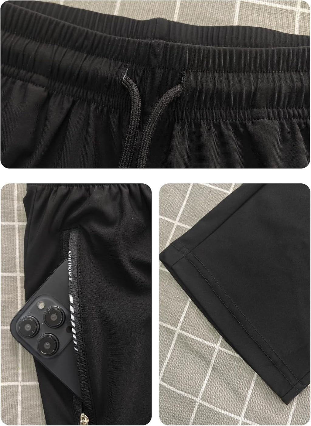 Hidkat Women's Outdoor Hiking Pants Stretchy Running Athletic Pants