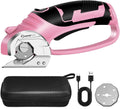 SakerPlus Cordless Electric Scissors, 4V Rechargeable Cardboard Cutter
