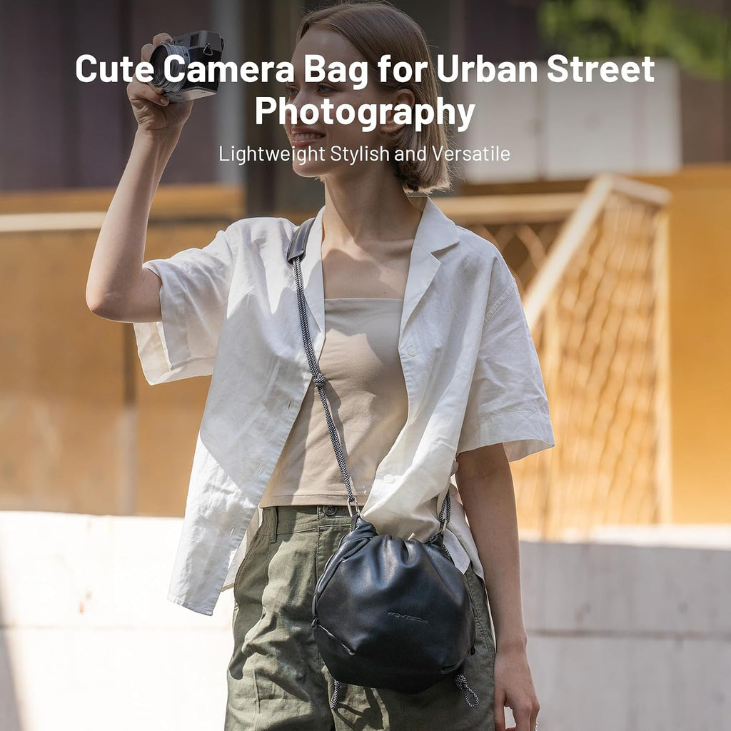 PGYTECH OneGo Drawstring Small Camera Bag Soft Cute Camera Pouch Handbag