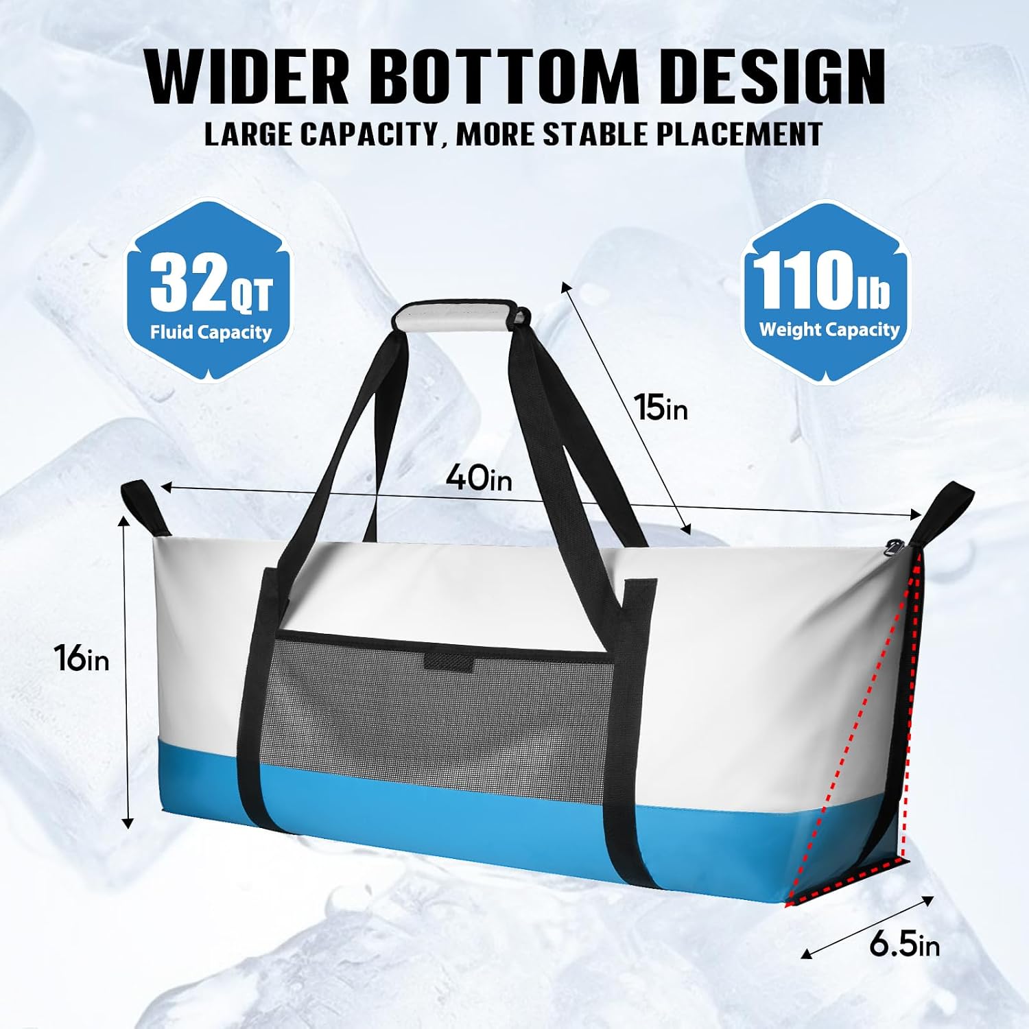 THKFISH Insulated Fish Cooler Bag, Fish Kill Bag for Caught Fish