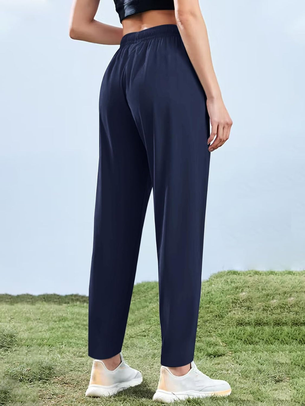 Hidkat Women's Outdoor Hiking Pants Stretchy Running Athletic Pants