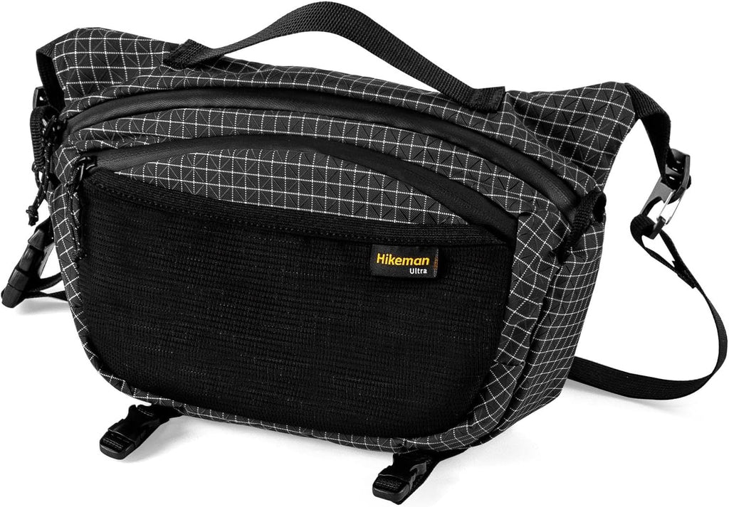 HIKEMAN Hiking Waist Pack Attaches to Strap for Front Chest Bag (Purple)