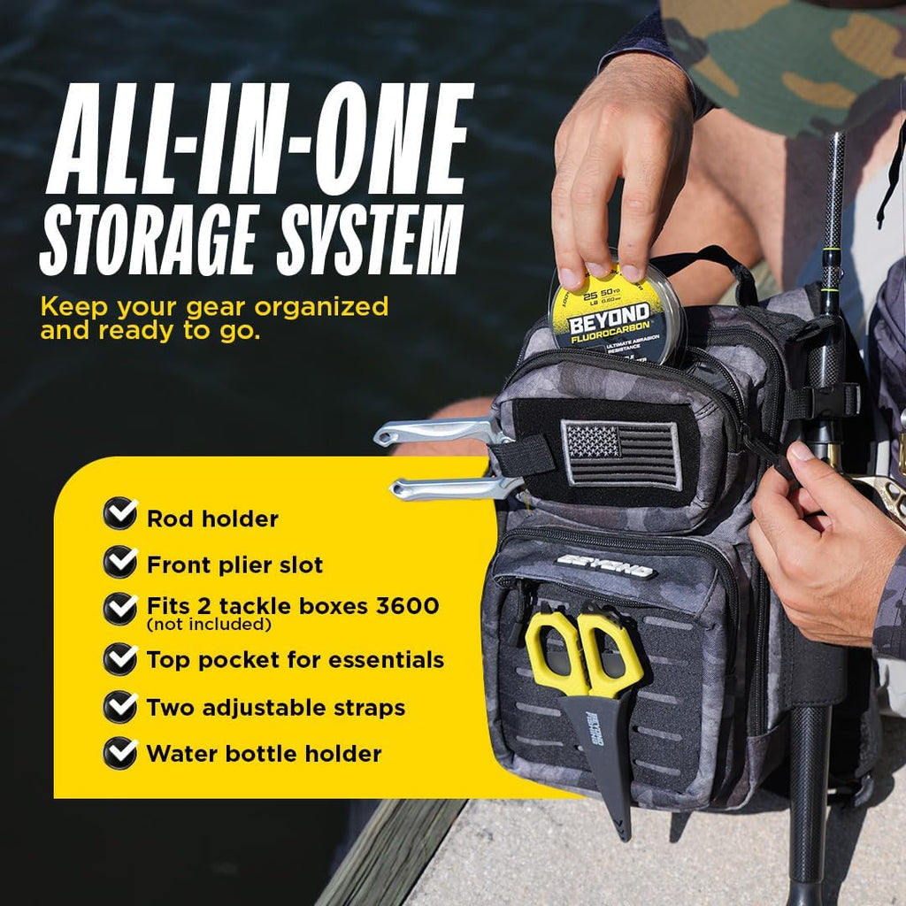 Beyond Voyager Tackle Bag Bundle without & with 2 3600 Tackle Box