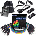 TheFitLife Resistance Bands Set with Handles, Door Anchor and Ankle Straps