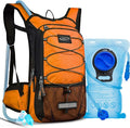 Hydration Backpack with 3L Water Bladder, Small Hydration Pack Backpack for Men Women, Lightweight Water Backpack with Cooler Layer for Running, Biking, Hiking