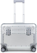 Full Aluminum Carry-On Luggage, Pilot Case