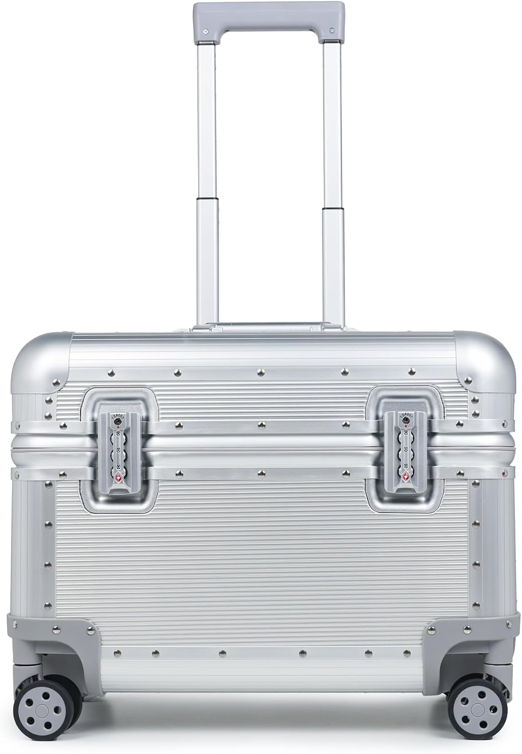 Full Aluminum Carry-On Luggage, Pilot Case