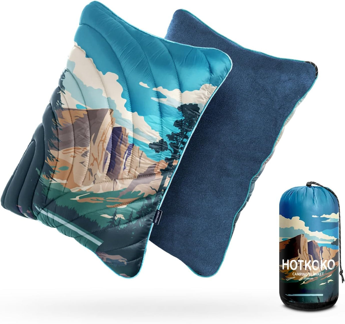 Camping Pillow Compressible Travel Pillow Lightweight Camp Pillow