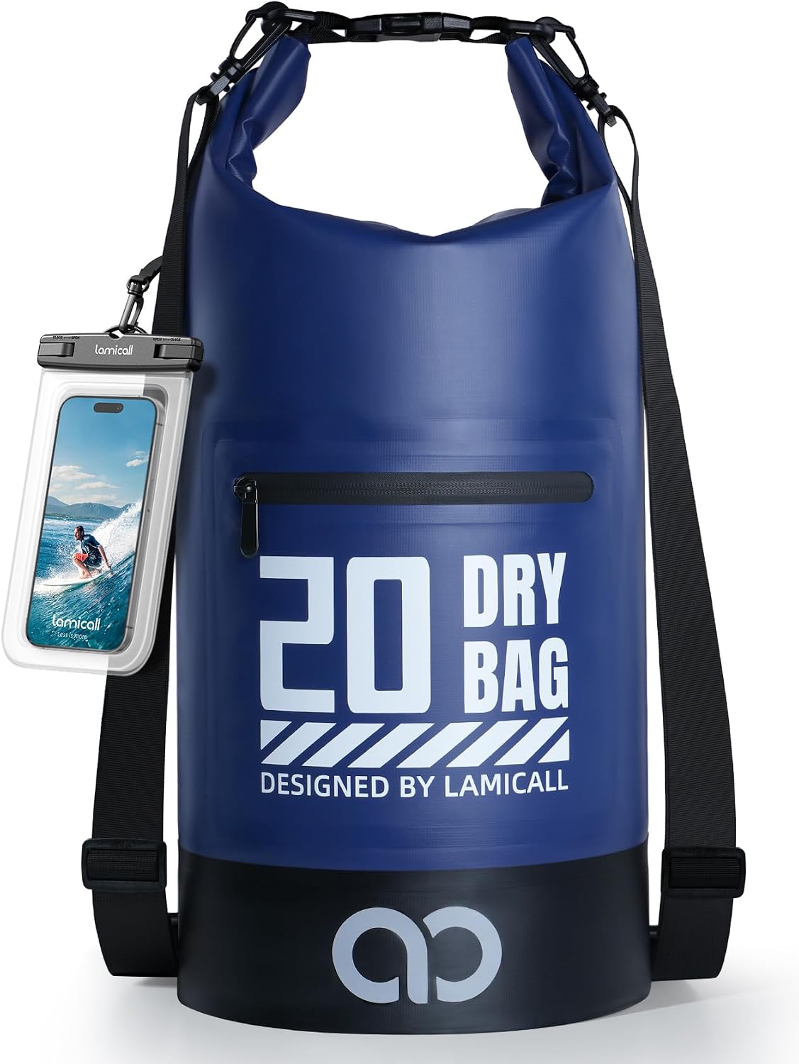 Lamicall Dry Bag Waterproof Backpack with Phone Pouch 5L/10L/20L/30L/40L
