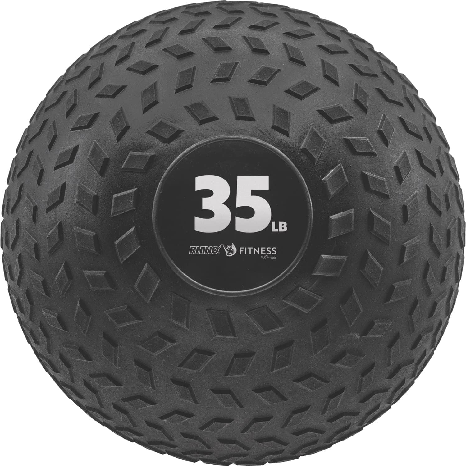 Champion Sports Rhino Fitness Slam Ball – Sand-Filled, Bounce-Resistant Ball for Strength & Conditioning, 6–50 lb
